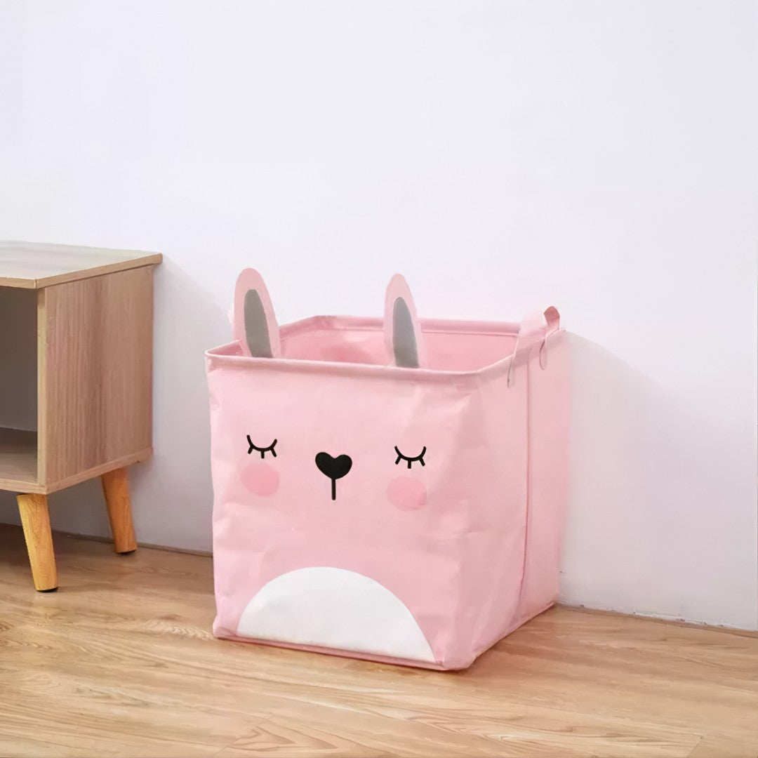 AnimalFold™ – Cesto Dobrável Quadrado Organizador Multiuso