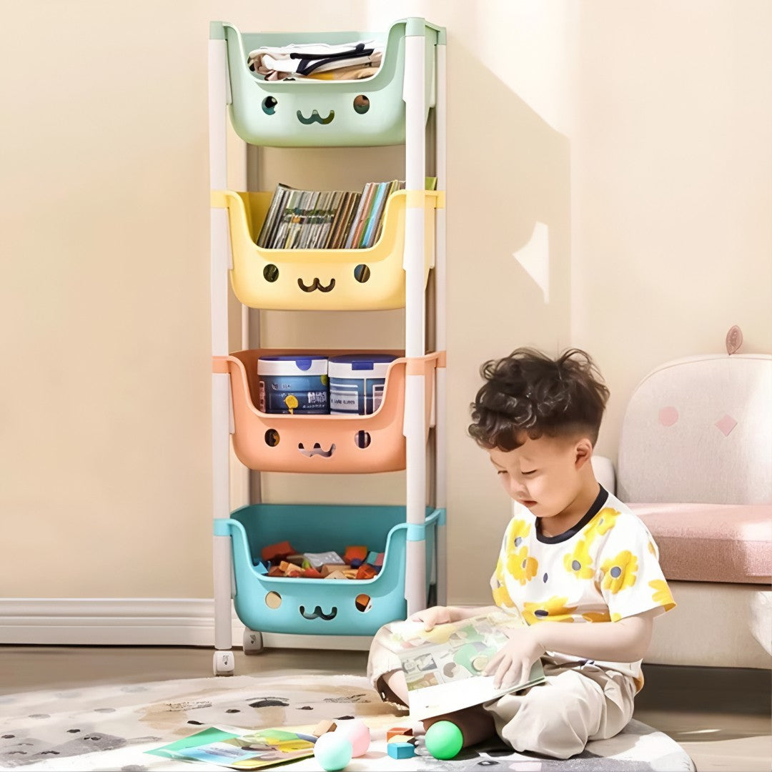 ToyStore Max™ – Organizador Infantil com 3 Camadas para Brinquedos