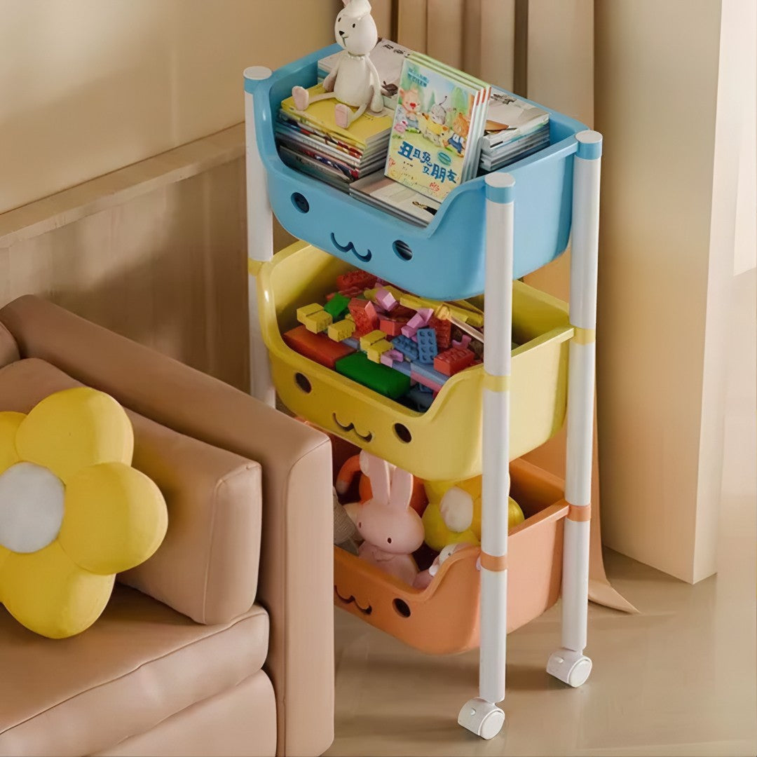 ToyStore Max™ – Organizador Infantil com 3 Camadas para Brinquedos