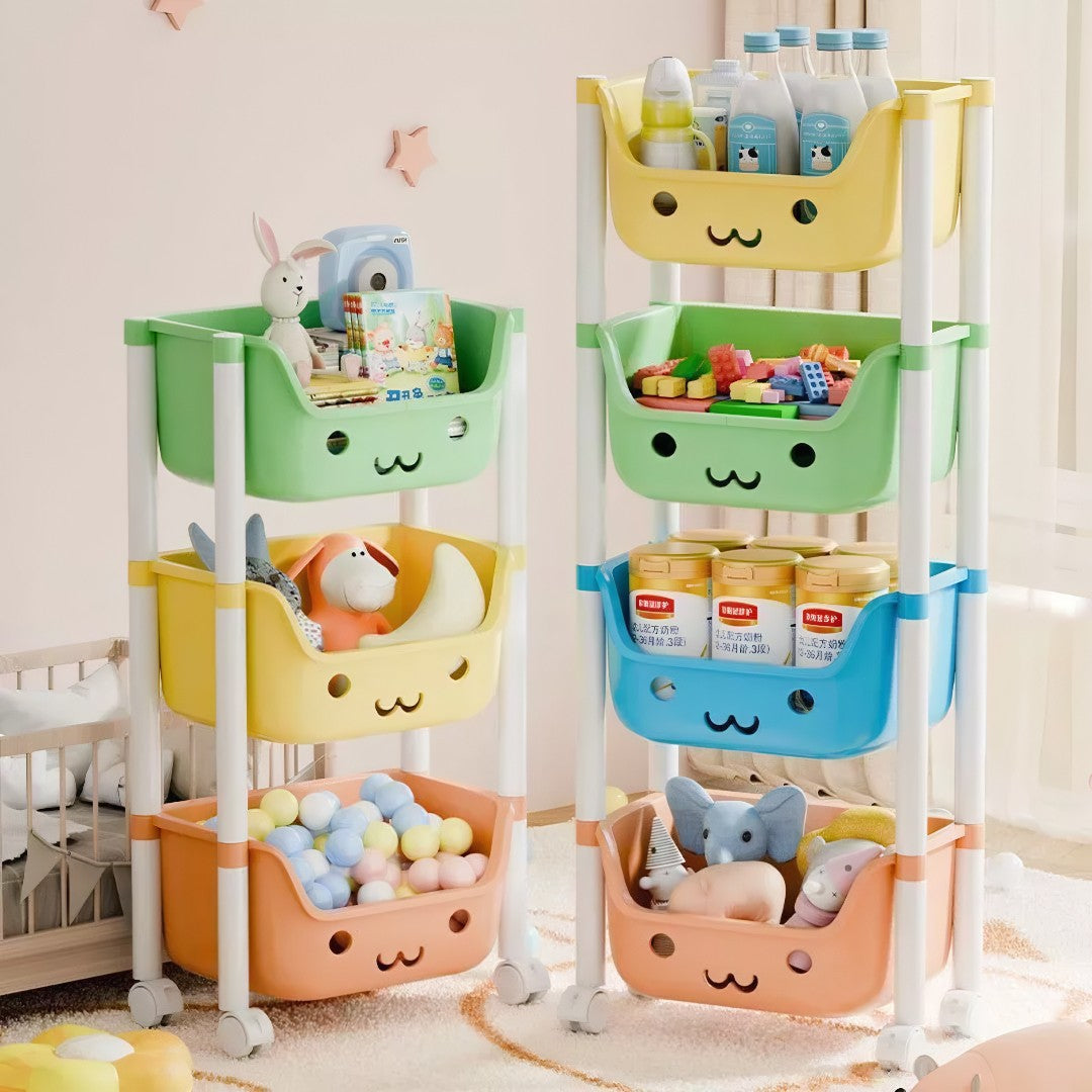ToyStore Max™ – Organizador Infantil com 3 Camadas para Brinquedos