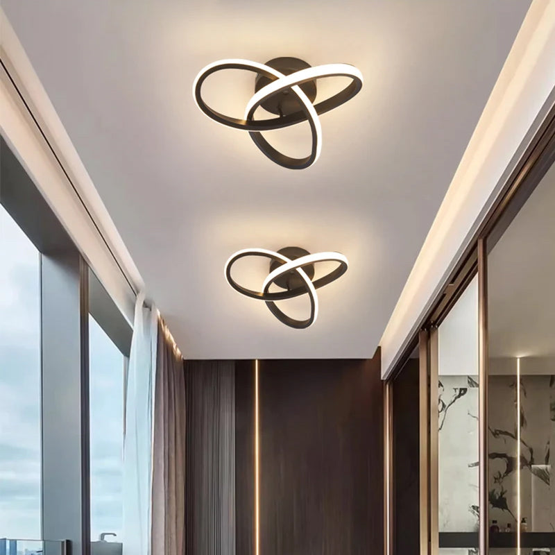 Luminária de Teto LED Contemporânea com 3 Tons de Luz Clarear Decor