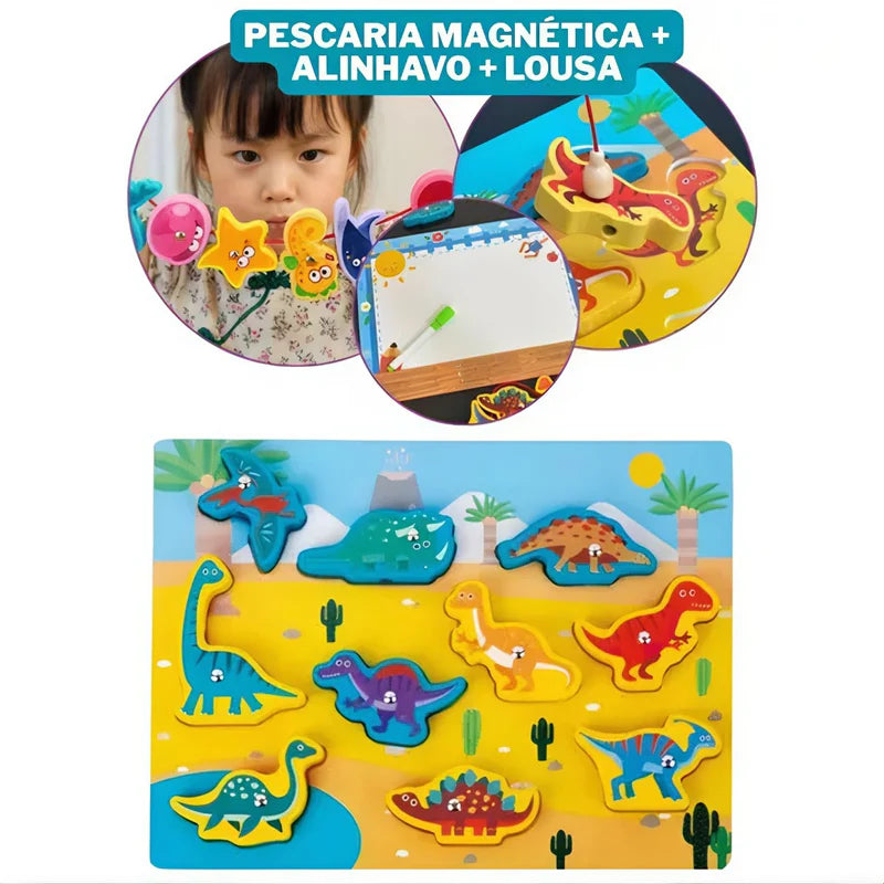 MagniFish™ – Pescaria Magnética Montessori em Madeira (Jogo Educativo Infantil)