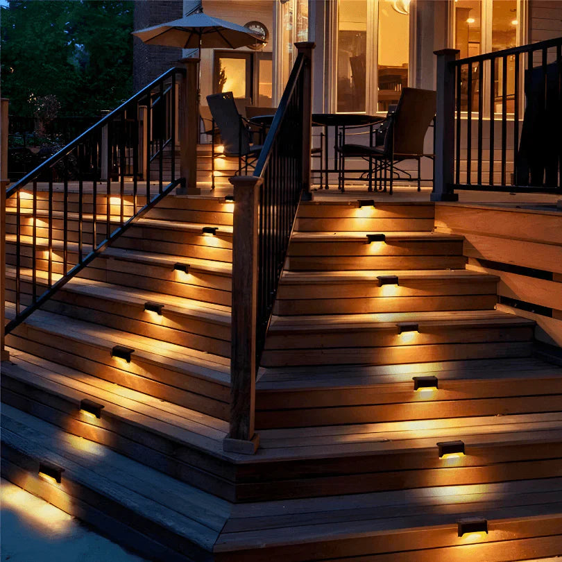 Kit SolarBright™ – 8 Luminárias Solares para Áreas Externas