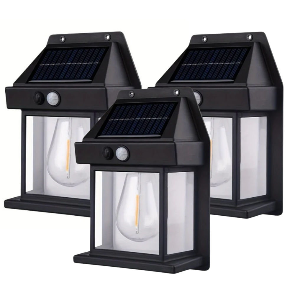 Refletor Solar LED com Sensor de Movimento [Leve 3 e Economize MUITO!]