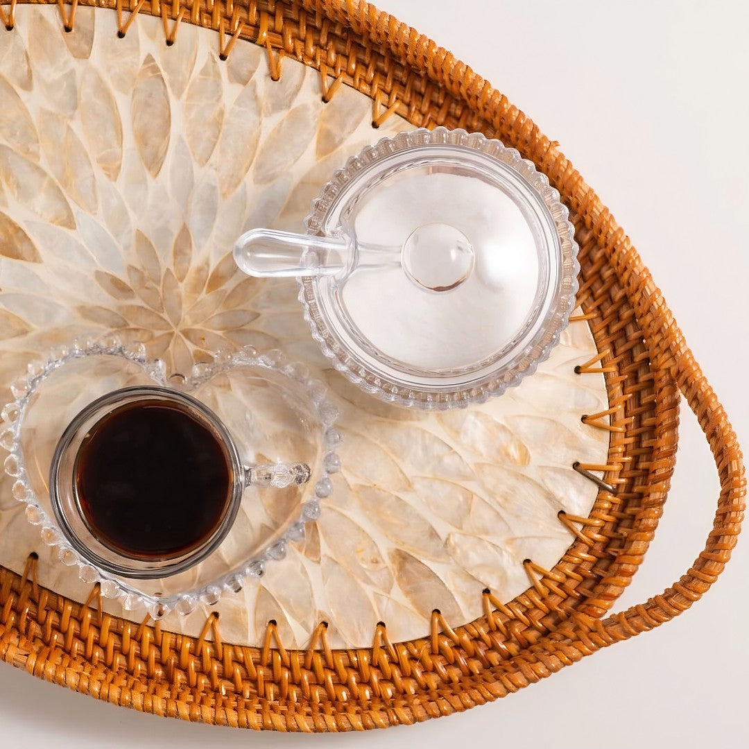 Açucareiro Pearl Crystal™ – Cristal 10cm com Colher Acrílica