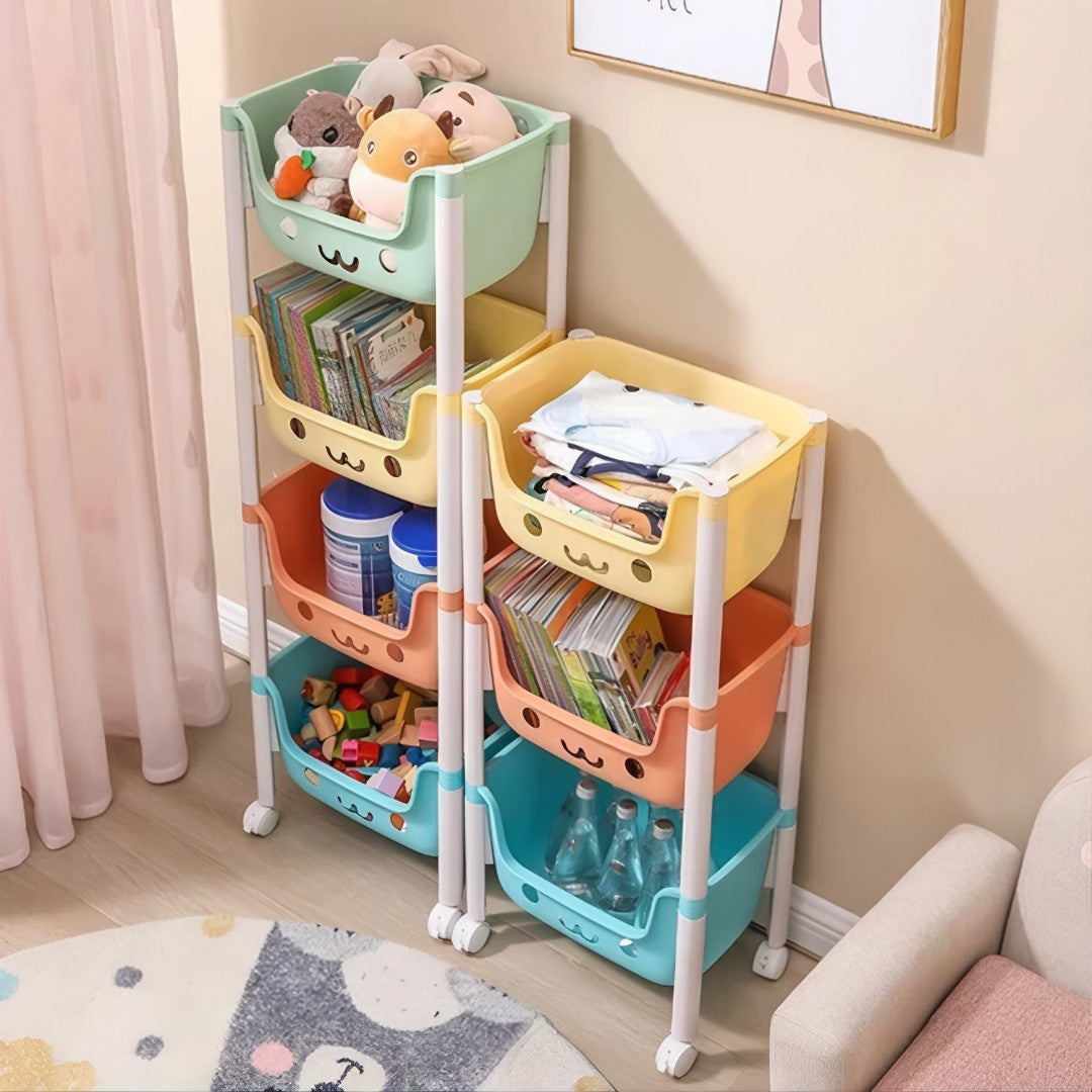 ToyStore Max™ – Organizador Infantil com 3 Camadas para Brinquedos