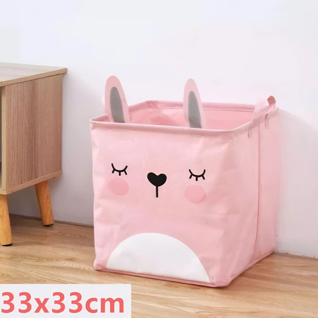 AnimalFold™ – Cesto Dobrável Quadrado Organizador Multiuso