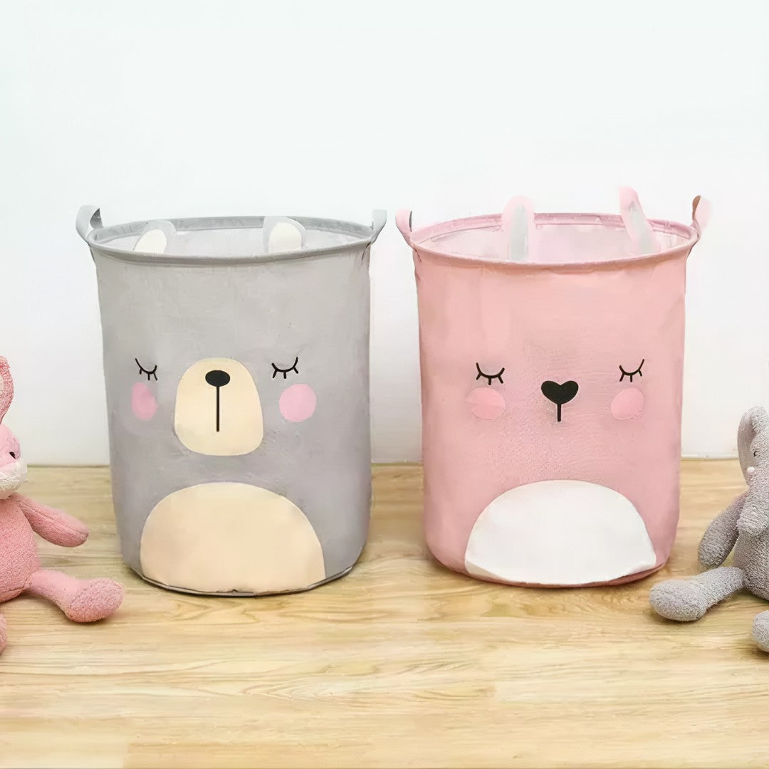 AnimalFold™ – Cesto Dobrável Quadrado Organizador Multiuso