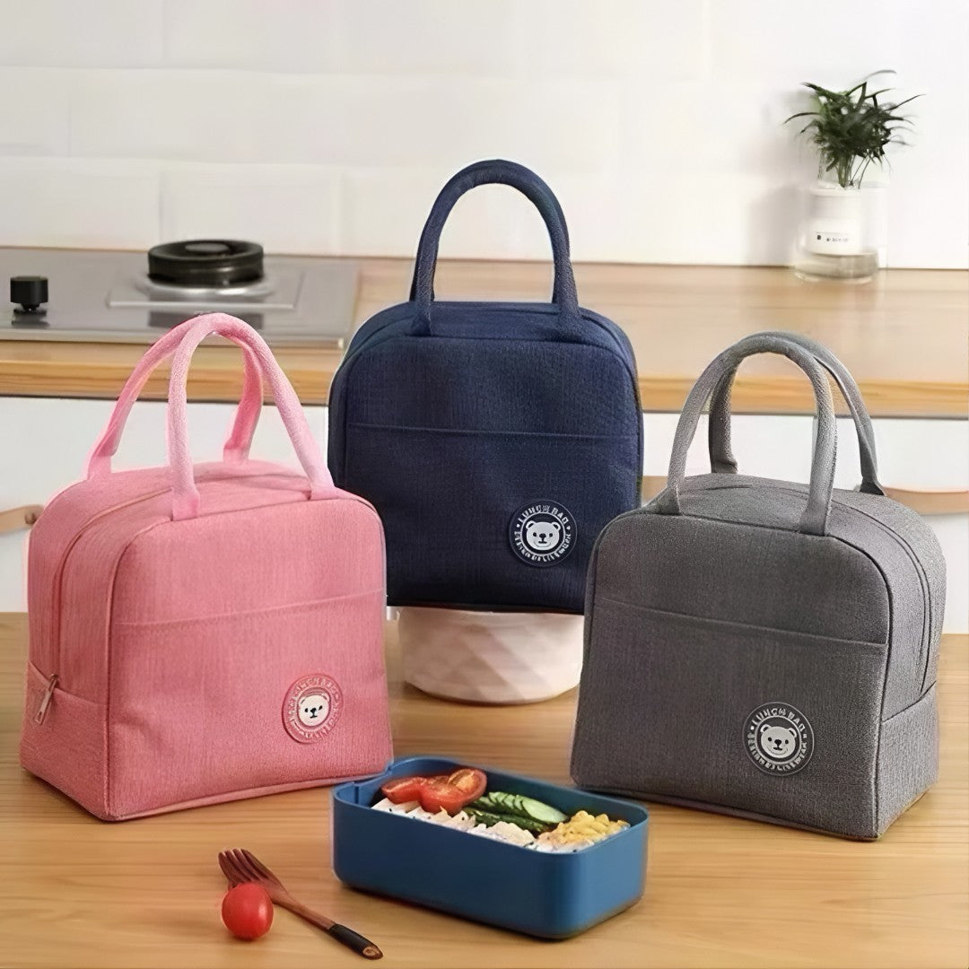 ThermaBag Set™ – Kit 5 Bolsas Térmicas Multiuso para Lanches, Marmitas e Viagens