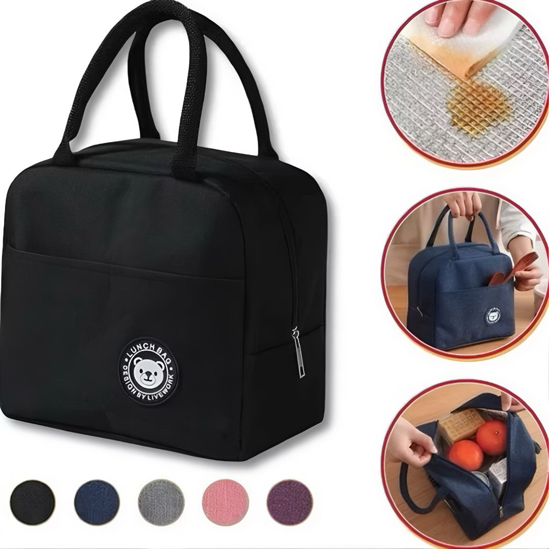 ThermaBag Set™ – Kit 5 Bolsas Térmicas Multiuso para Lanches, Marmitas e Viagens