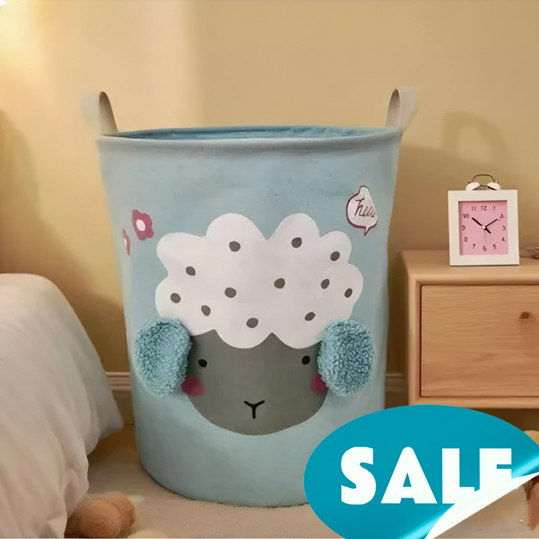 AnimalFold™ – Cesto Dobrável Quadrado Organizador Multiuso