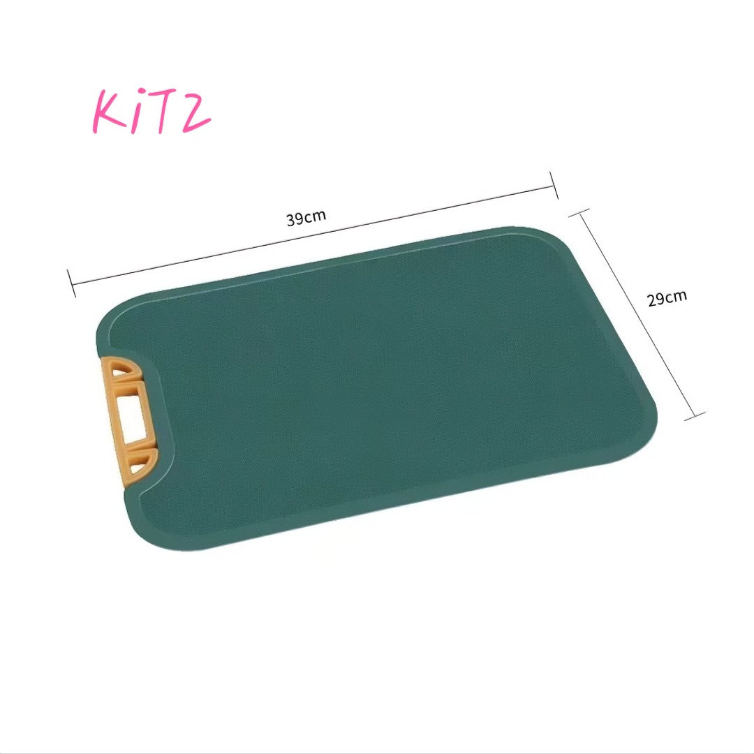 KIT 2 DuoBoard™ – Tábua para Corte de Alimentos [30% OFF HOJE] 🥩🔪