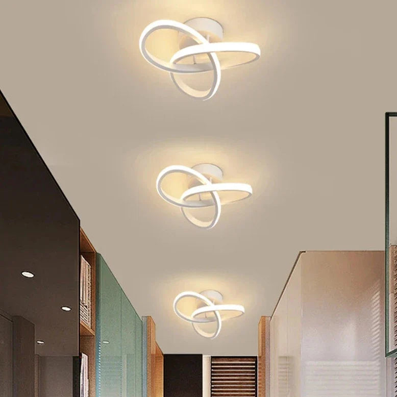 Luminária de Teto LED Contemporânea com 3 Tons de Luz Clarear Decor