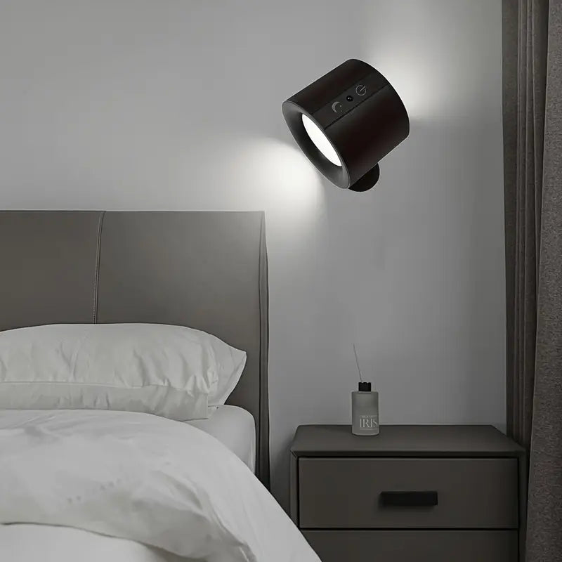 Arandela de Parede Cabeça Dupla com Controle Remoto Clarear Decor