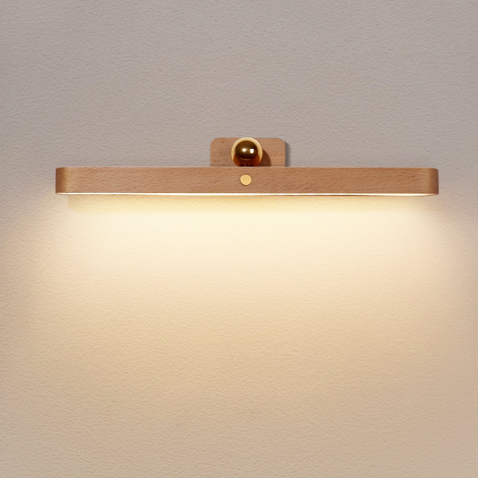 Luminária Led Recarregável Wooden Clarear Decor